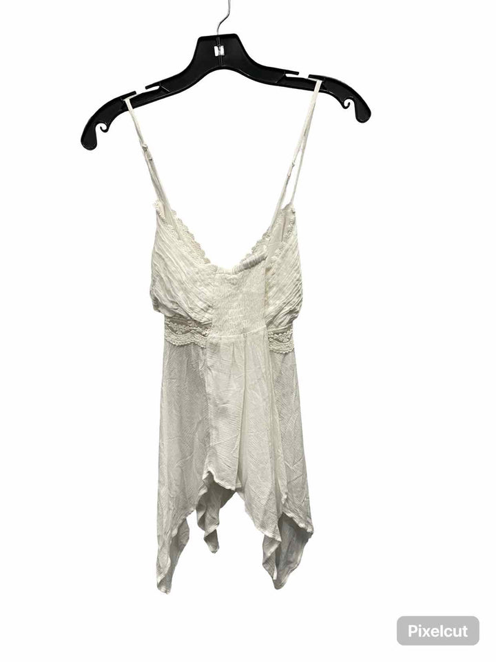 Kimchi Blue Size S White Tank Top
