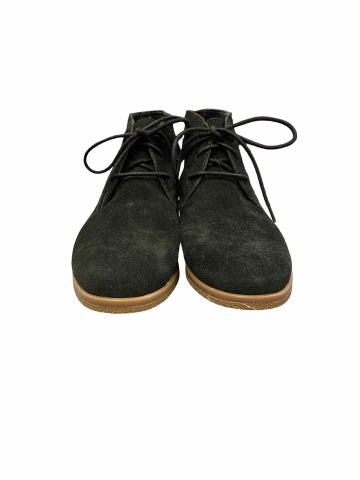 Franco Sarto Shoe Size 6.5 Black Suede Boots(Ankle)