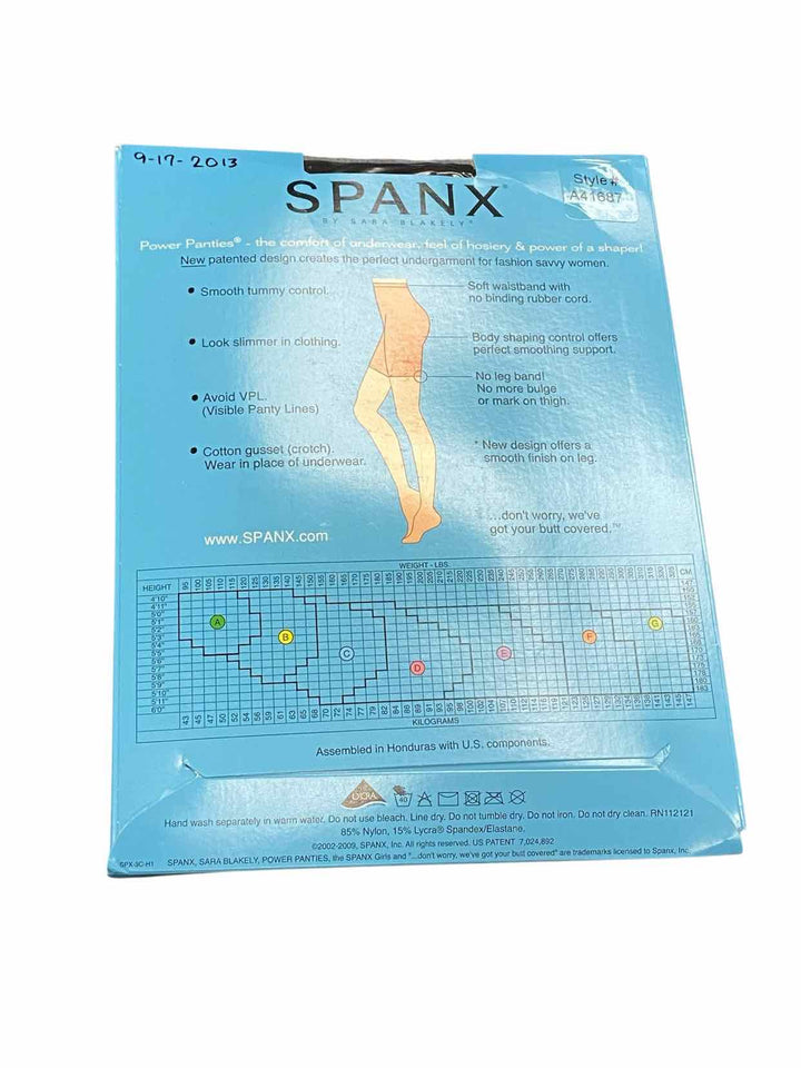 Spanx Black Power Panties Tights