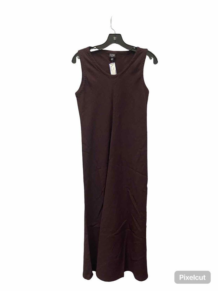 Eileen Fisher Size SP Burgundy Dress