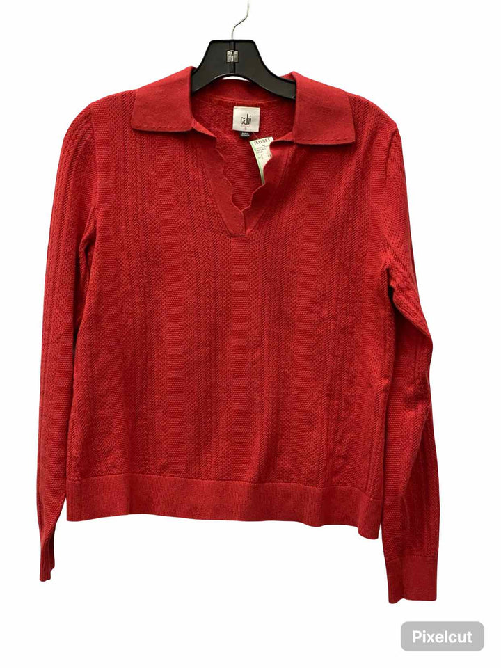 Cabi Size S Red Sweater