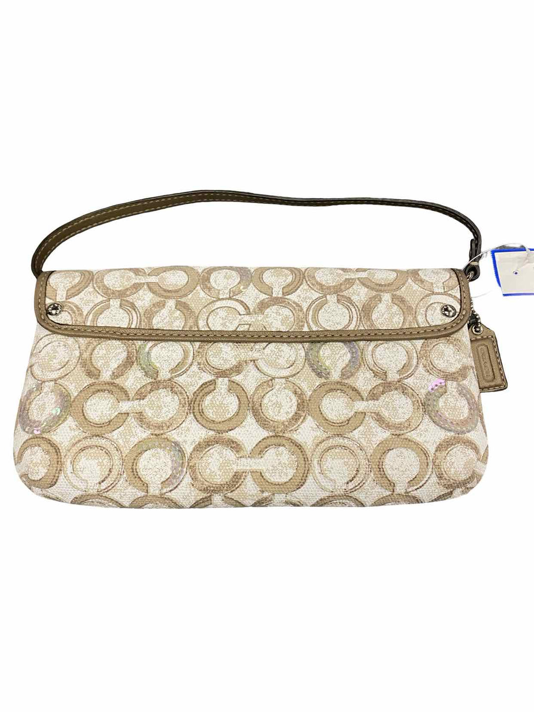 COACH Brown Wristlet Purse