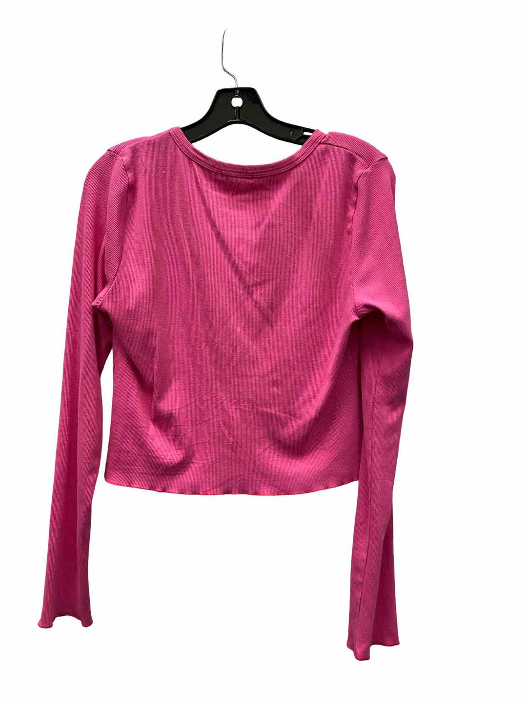 Good American Size 3(16-18) Pink Long Sleeve Shirts