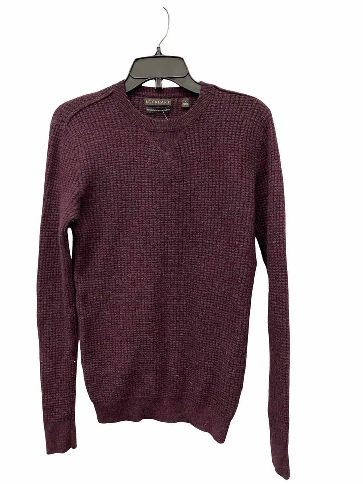 Lockhart Size S Purple Merino wool/cashmere Sweater