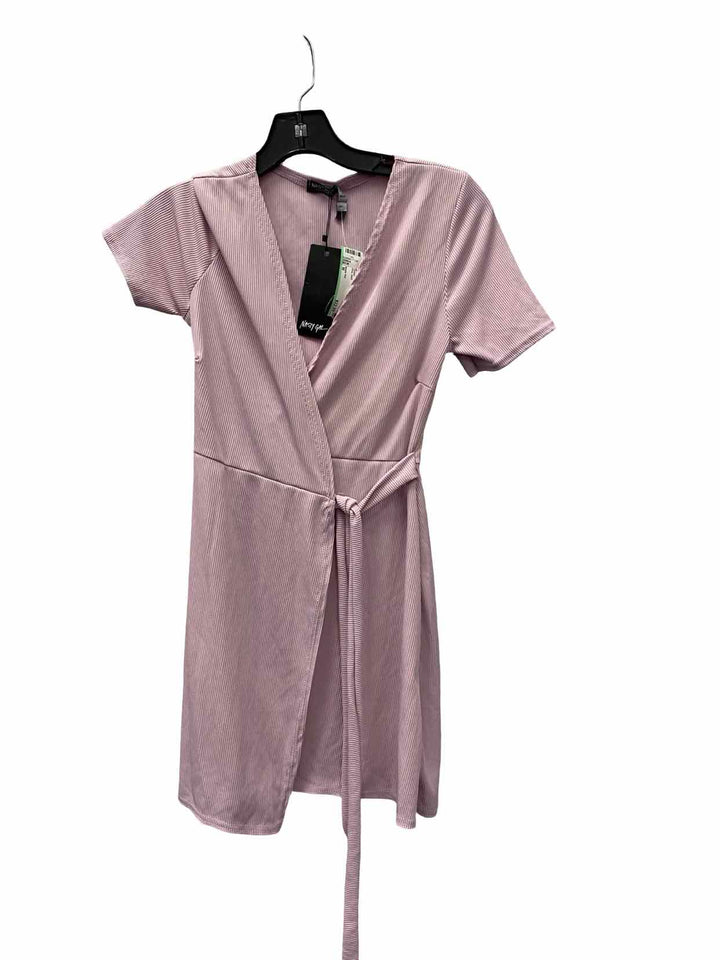 Nasty Gal Size M Pink Dress