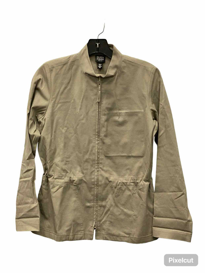 Eileen Fisher Size S Taupe Jacket