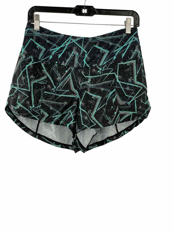 Constantly Varied Gear Size S Baby Blue Teal Print Athletic Shorts