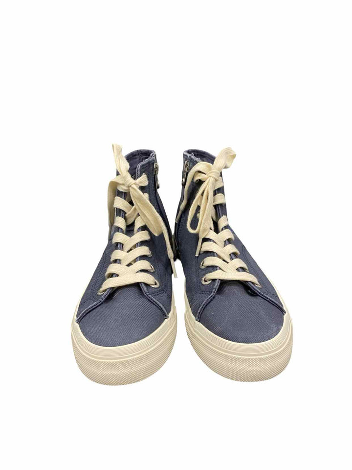 Blowfish Shoe Size 8 Blue Embroidered Sneakers