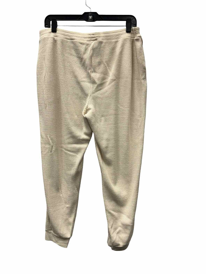 Soma Size L Cream Athletic Pants