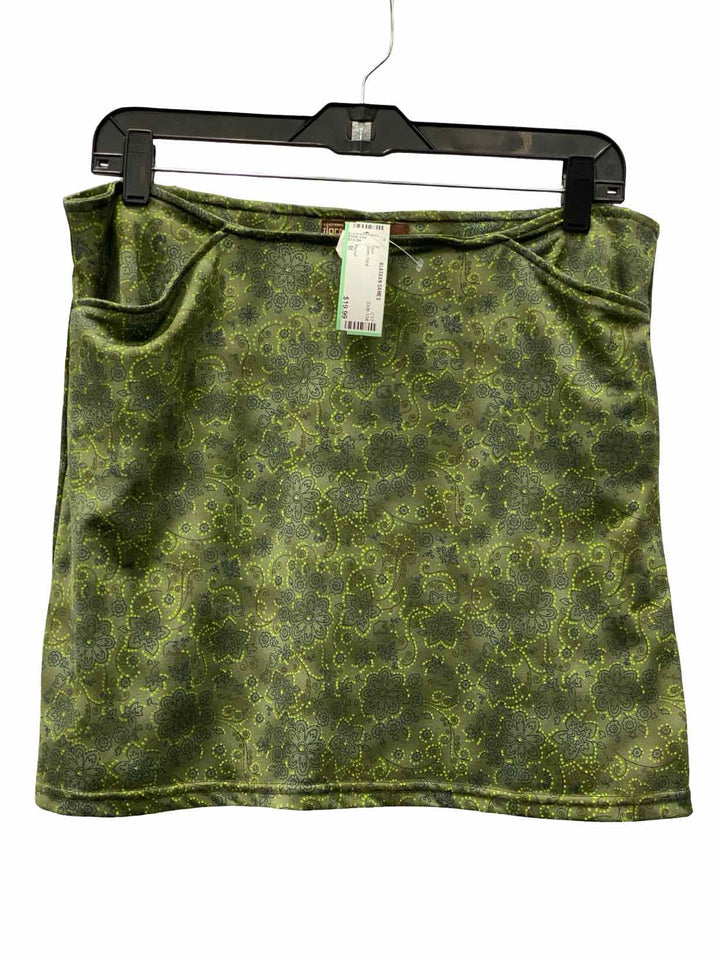Ripcurl Size M Green Floral Skirt