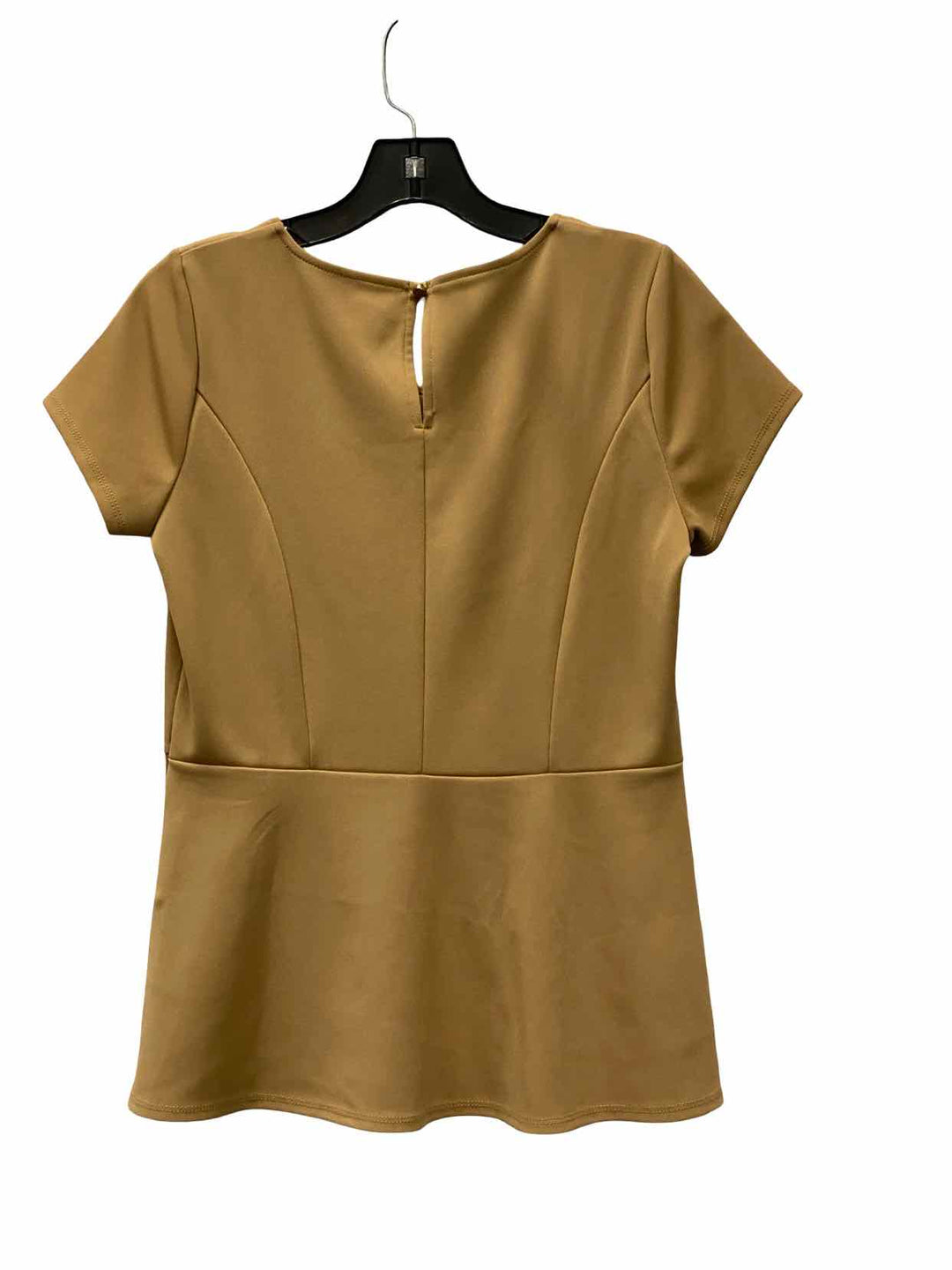 Susan Graver Size XS Tan Short Sleeve Shirts