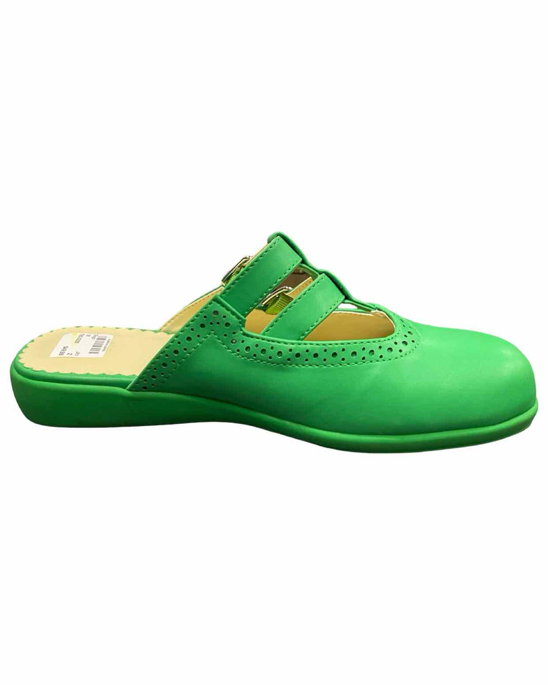 Hot Chocolate Design Shoe Size 38 Green Mary Jane Clogs