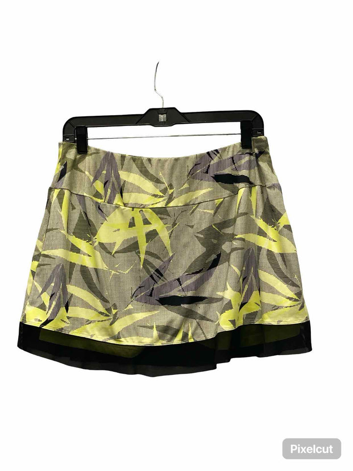 Tall Size L Yellow Black Athletic Shorts
