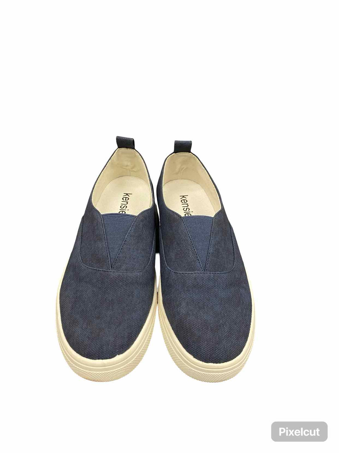 Kensie Shoe Size 7.5 Blue Salia Slip On Sneakers