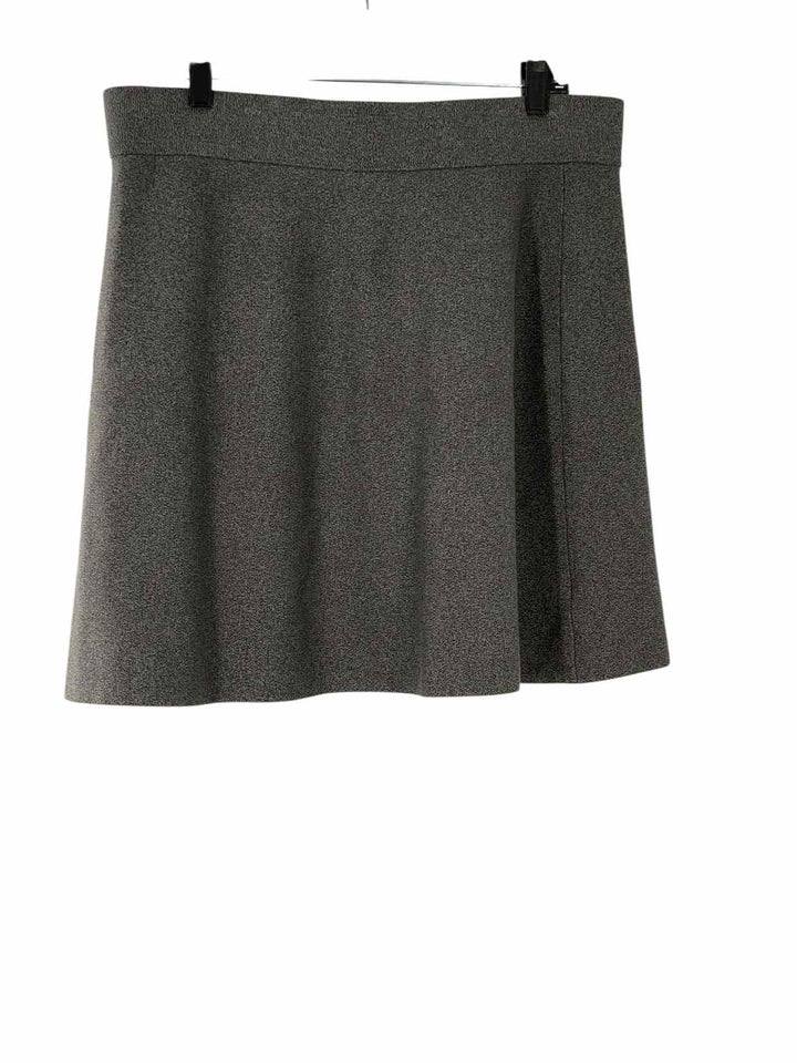 Loft Size L Gray Skirt