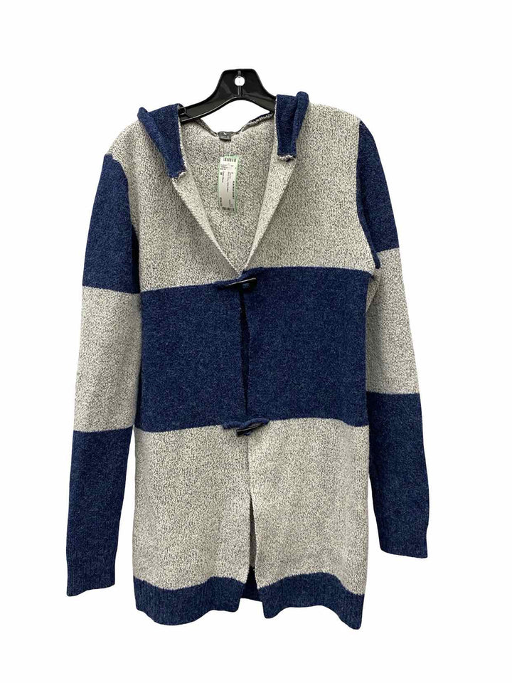 Eddie Bauer Size M Blue Grey 70% Cotton Jacket