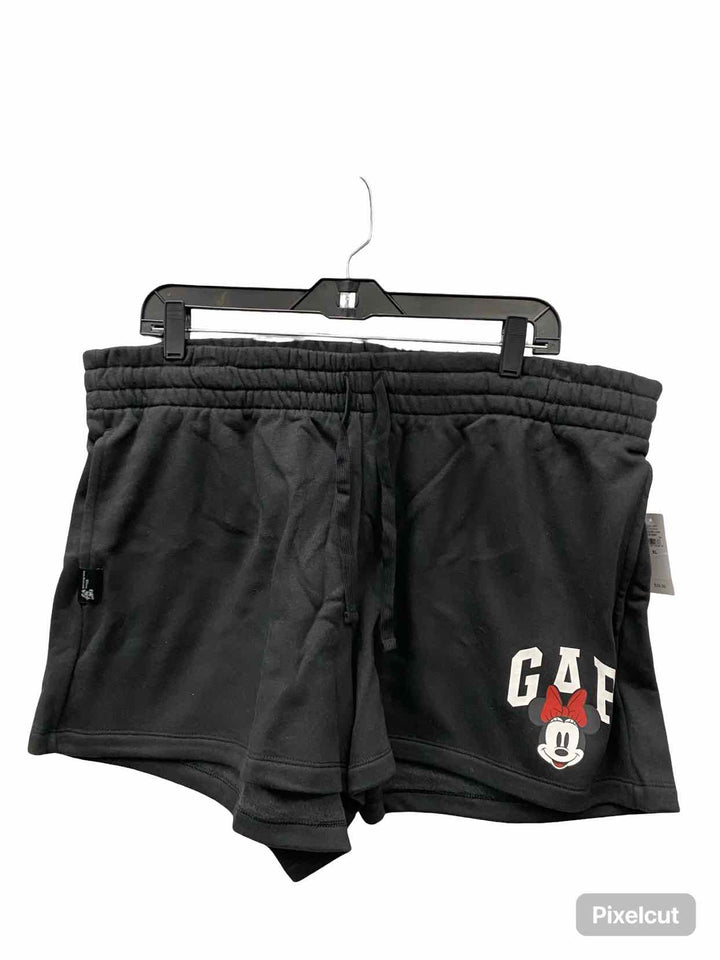 Gap Size XL Black Disney Shorts