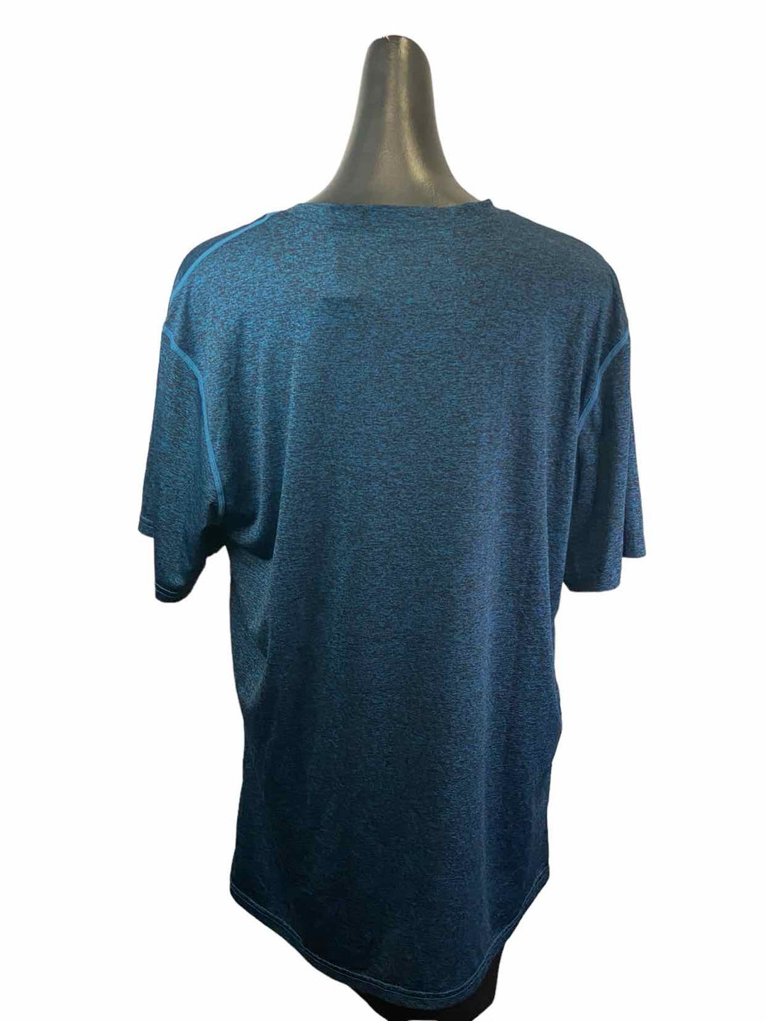 Unknown Brand Size XL Blue Black Athletic Short Sleeve