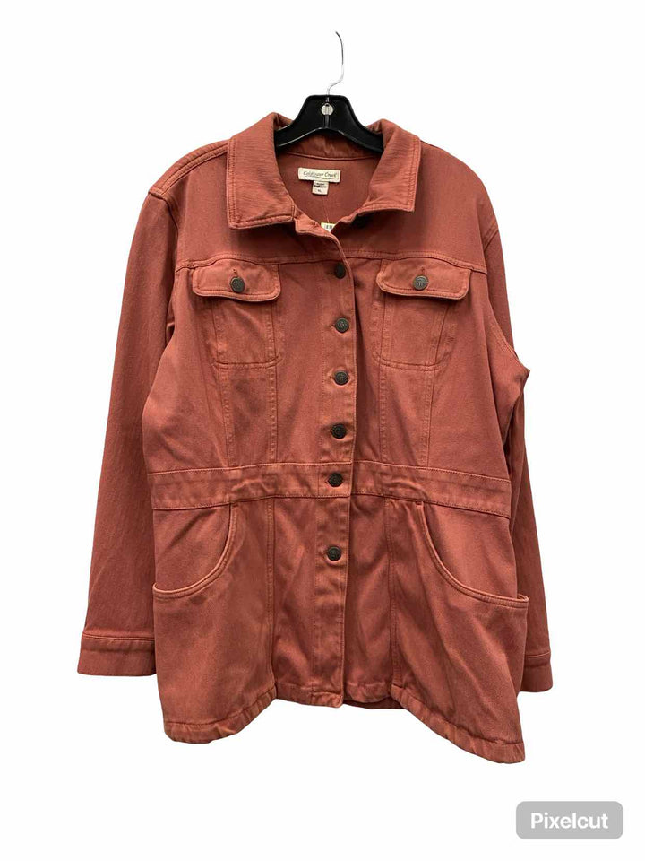 Coldwater Creek Size XL Salmon Jacket