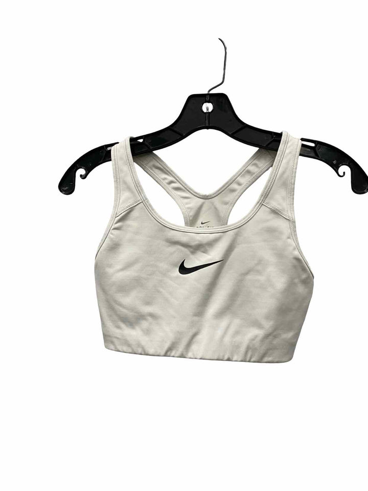 Nike Size S White Athletic Bra