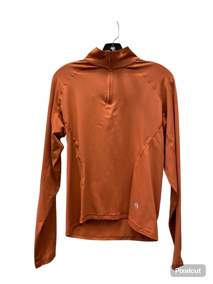 Mountain Hard Wear Size M Orange Athletic Long Sleeve