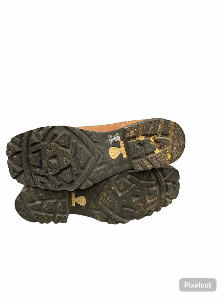 Ariat Shoe Size 9 Brown Unbrindled Rancher Venttek Broad Square Toe Boots(Ankle)