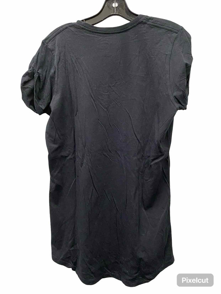 Nike Size M Black White Athletic Short Sleeve