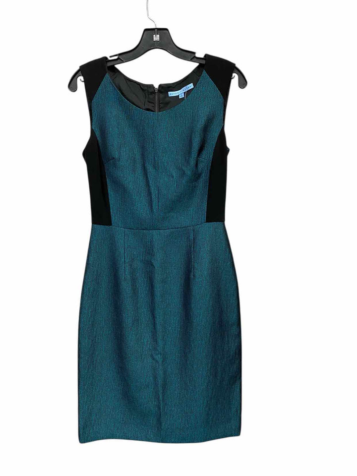 Antonio Melani Size 2 Teal Black Dress