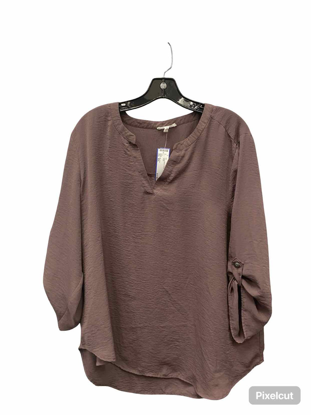 Maurices Size XXL Purple Long Sleeve Shirts