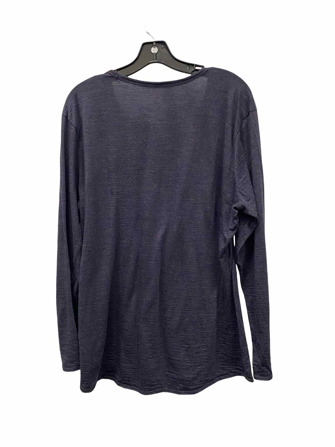 Segments Size XXL Purple 100% Merino Wool Long Sleeve Shirts