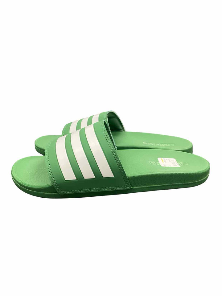 Adidas Shoe Size 10 Green Sandals