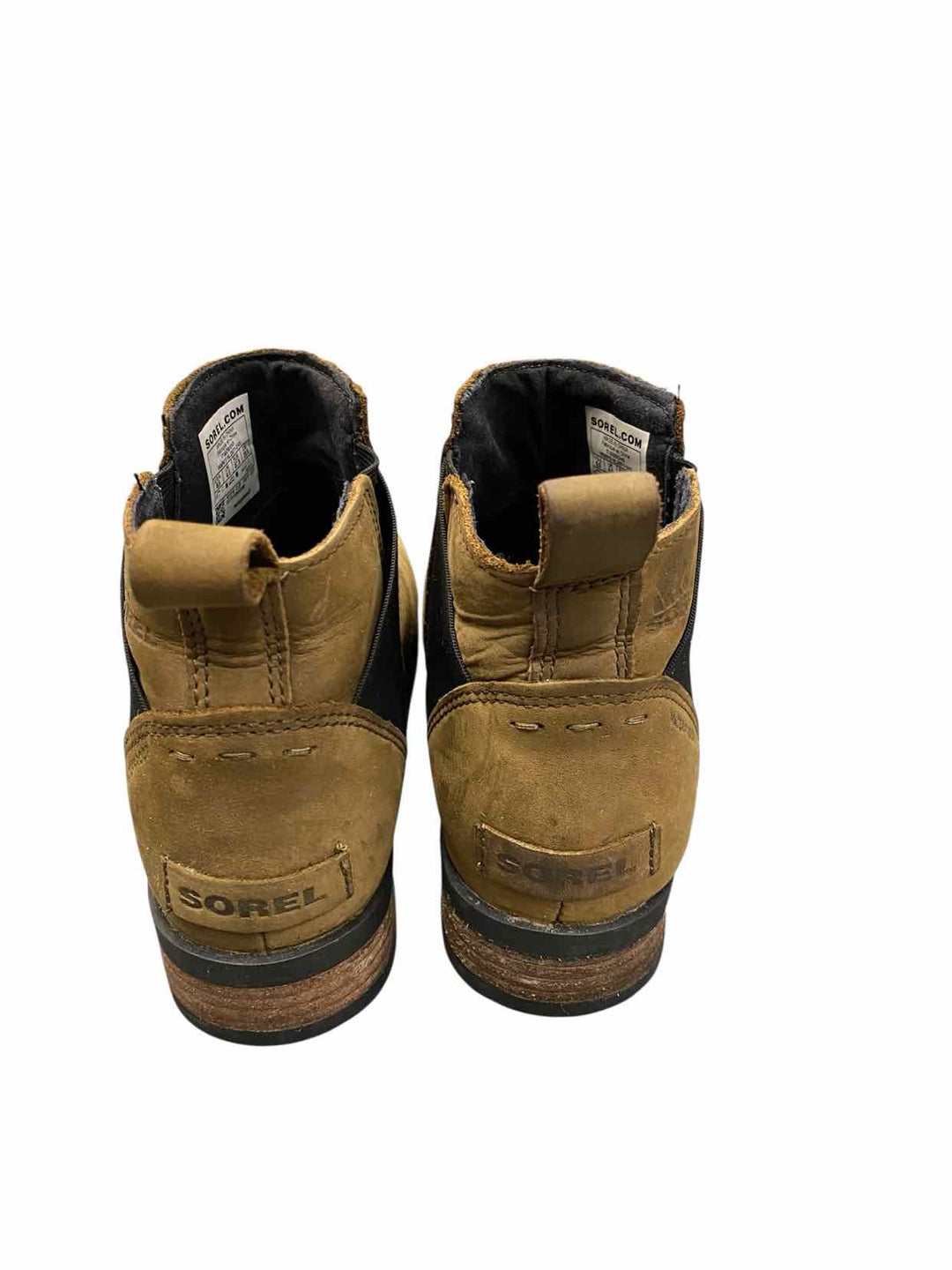Sorel Shoe Size 6.5 Brown Leather Boots(Ankle)