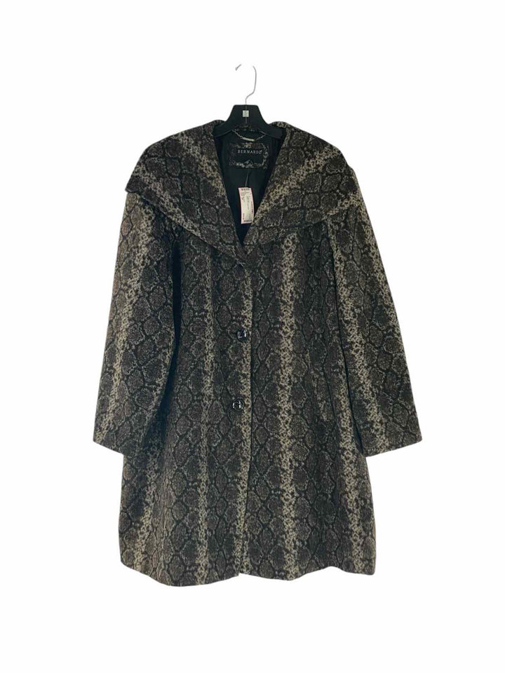 Bernardo Size 3X Brown Tan Snake skin Coat(Long)