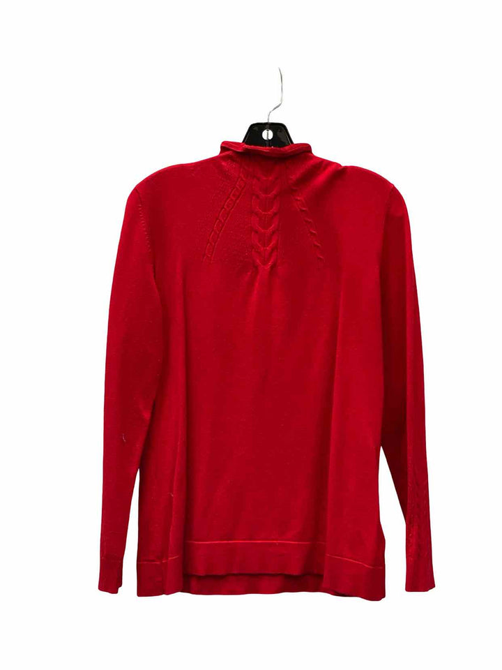 Tribal Size L Red Sweater