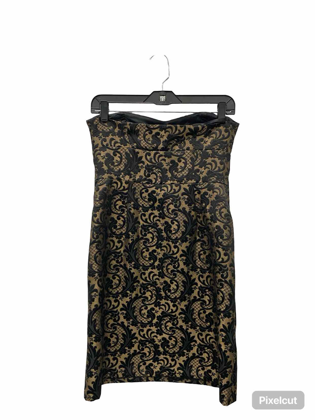 Loft Size S/P Beige Black Lace Dress