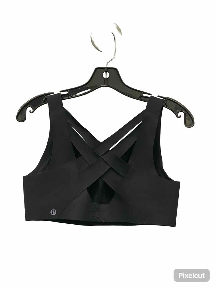 Lululemon Size 36C Black Athletic Bra