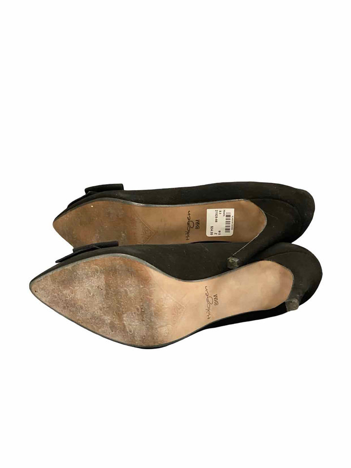 Halogen Shoe Size 8.5 Black Georgiana Bow Pump Heels