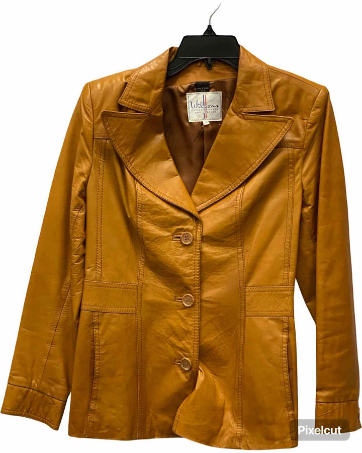 Wilson's Leather Size 10 Brown Leather Jacket (Outdoor)