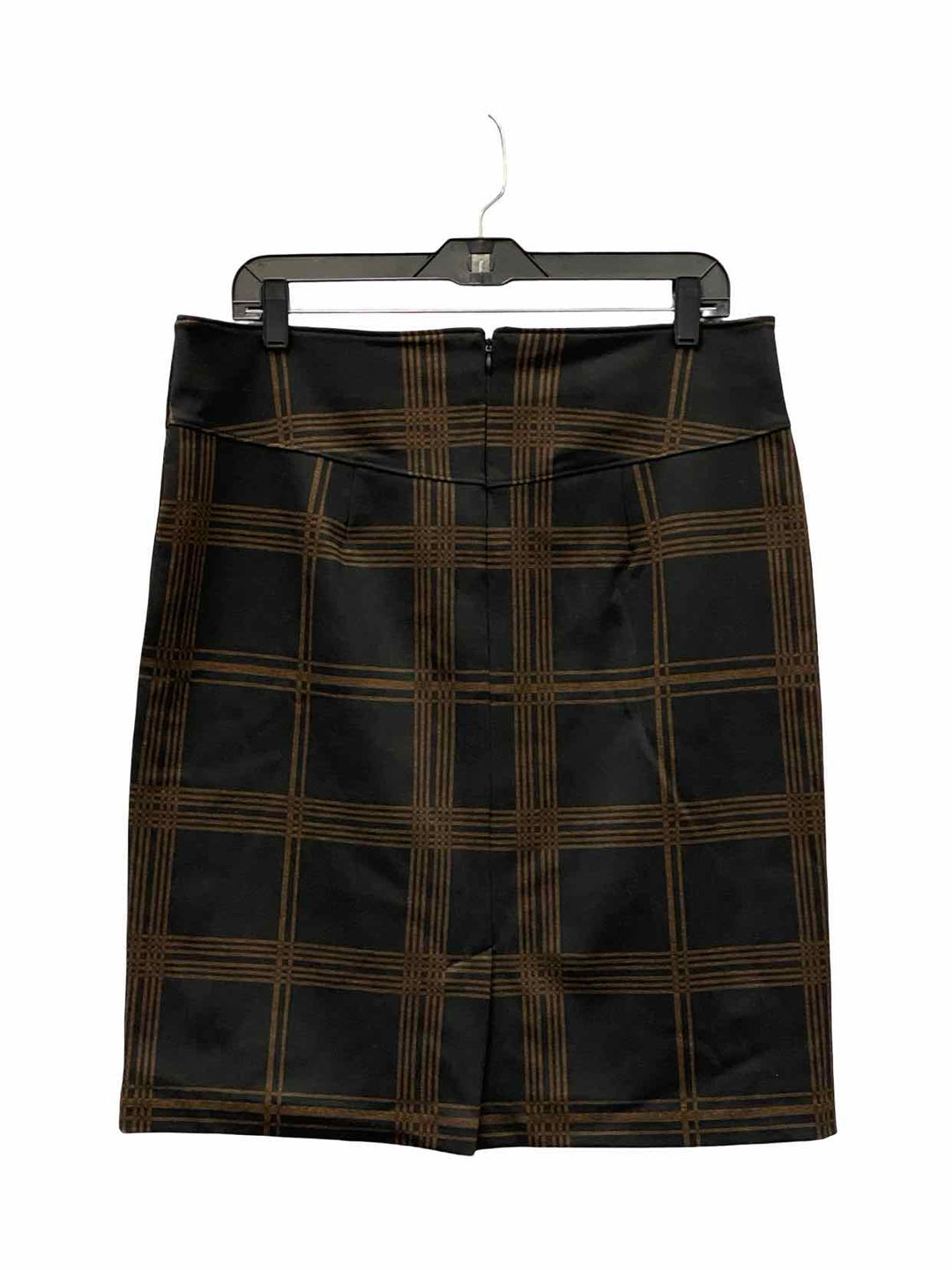 Halogen Size 1X Brown Print Skirt