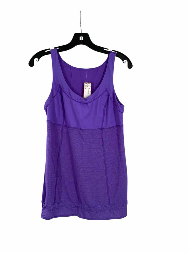Lululemon Size M Purple Athletic Tank Top