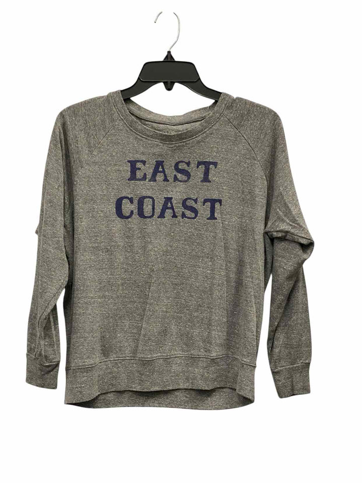 Sault Size M Grey Blue Long Sleeve Shirts