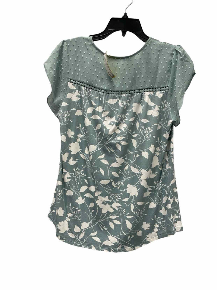 Daniel Rainn Size S Mint Print Short Sleeve Shirts