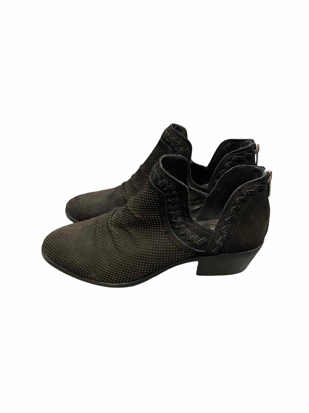 Vince Camuto Shoe Size 12 Perforated Leather Boots(Ankle)