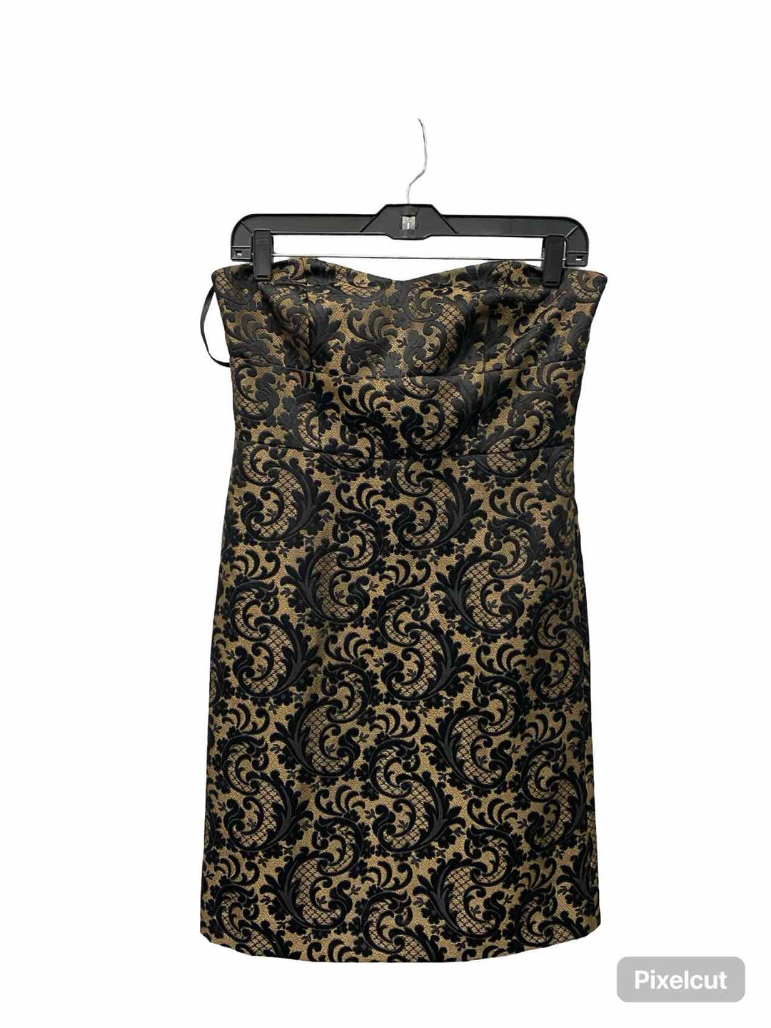 Loft Size S/P Beige Black Lace Dress