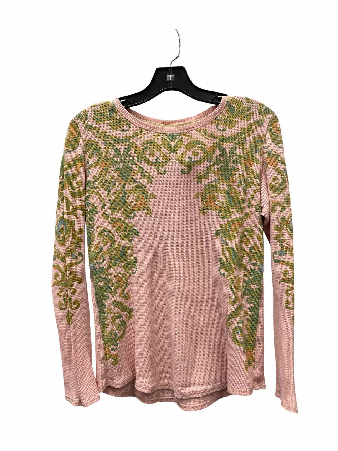 Sundance Size M Pink Print 100% cotton Long Sleeve Shirts
