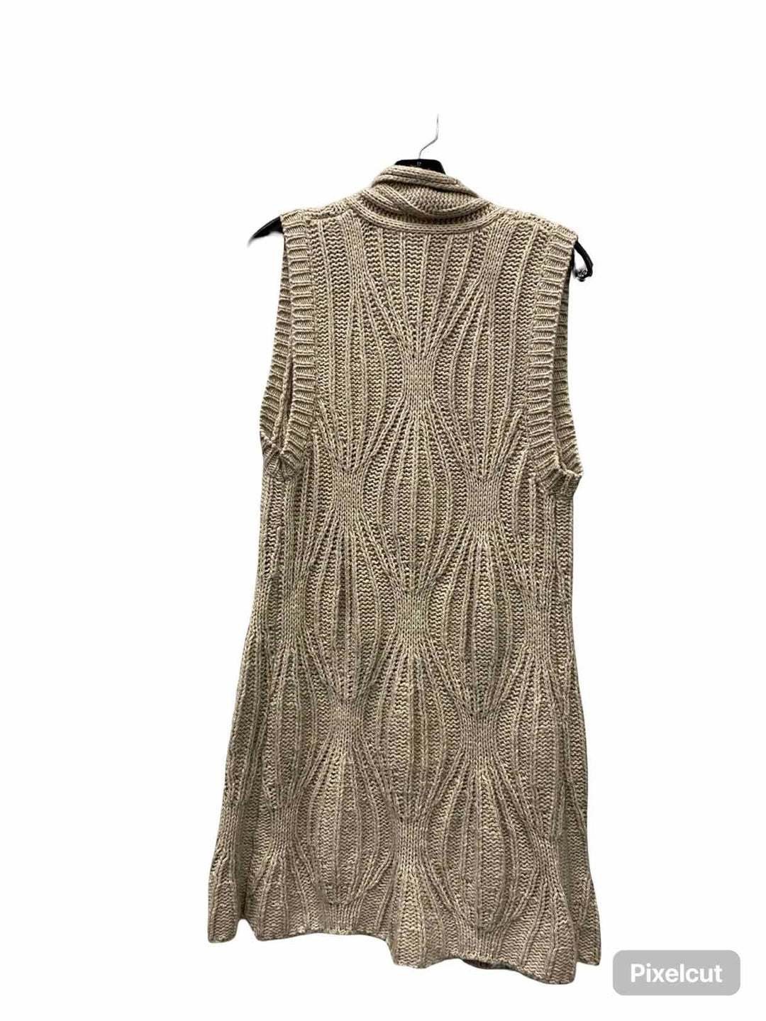 Cabi Size M Beige Knit Vest