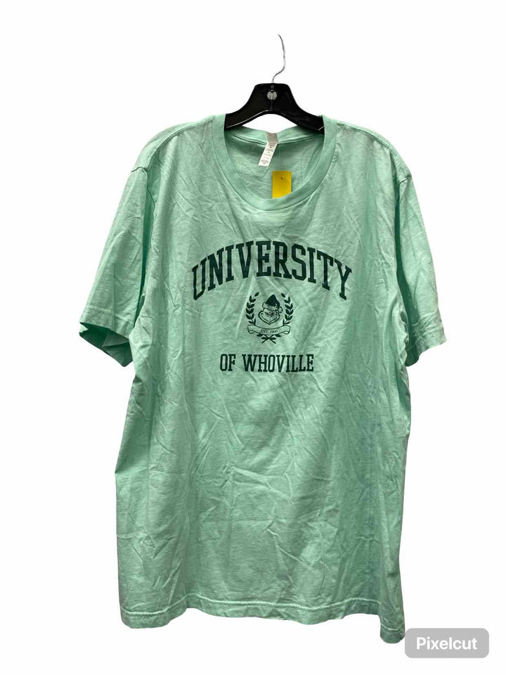 Canvas Size 2XL Mint Christmas T-shirt