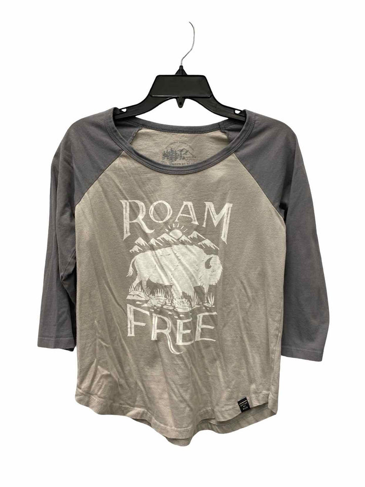 United by Blue Size M Gray Print Long Sleeve Shirts