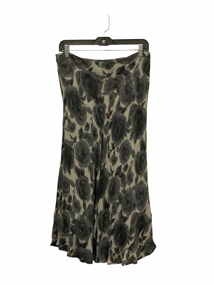 Jones New York Size 8 Gray Floral Skirt