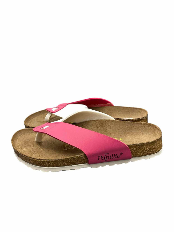 Birkenstock Shoe Size 5.5 Pink White Sandals